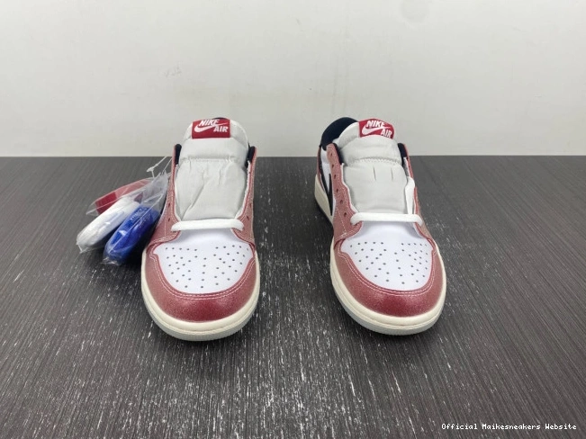 Official Maikesneakers 1 FN0432-017 TROPHY LOW 'RED BLACK' AIR OG ROOM JORDAN X 0812